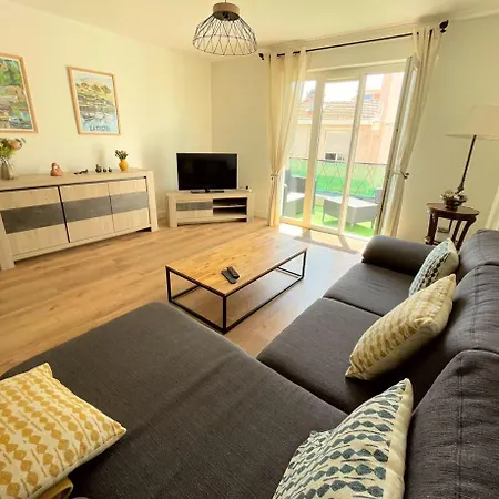 Le Vitrail D'arcachon - Appt Spacieux Terrasse Menage Draps Inclus * ארסשון