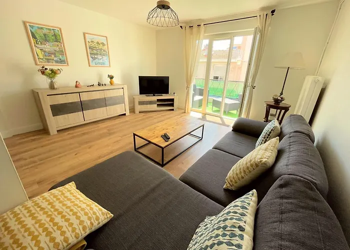 Le Vitrail D'arcachon - Appt Spacieux Terrasse Menage Draps Inclus * ארסשון