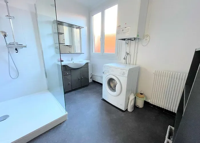 דירה Le Vitrail D'arcachon - Appt Spacieux Terrasse Menage Draps Inclus ארסשון